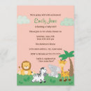 Search for low cost baby shower invitations Animal