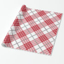 Search for red and white plaid wrapping paper Pattern