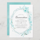 Search for aqua quinceanera invitations Blue