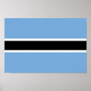 Search for botswana posters Flag of botswana