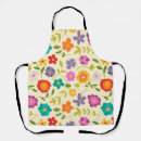 Search for flower power aprons Botanical