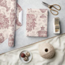 Search for dusty rose wrapping paper Vintage