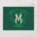 Search for school crest postcards Slytherin