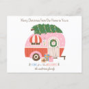 Search for vintage camper christmas cards Girly retro christmas