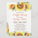 Search for sunflower shower wedding invitations Yellow
