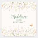 Search for floral garden stickers Calligraphy script