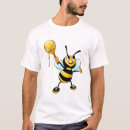 Search for bee happy mens tshirts Honey