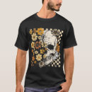 Search for floral skull tshirts Dark
