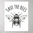 Search for friendly bee posters Nature lovers
