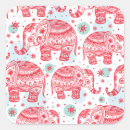 Search for elephant pattern stickers Aztec