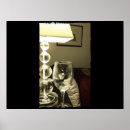 Search for glass of wine posters Cat
