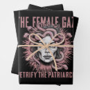 Search for female wrapping paper Woman