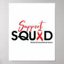 Search for heart disease awareness posters Warrior