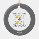 Search for great grandparents christmas tree decorations Grandfather