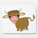 Search for bovines mousepads Cartoon