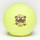 Search for dog tennis balls Pug