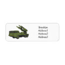 Search for military return address labels Transportation