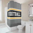 Search for yellow and grey shower curtains White