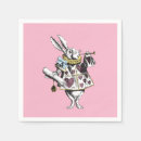 Search for alice in wonderland napkins Pink