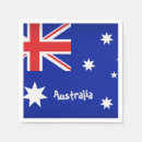 Search for australian flag napkins Down under