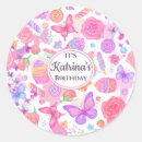 Search for pink cupcakes stickers For kids