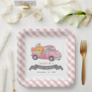 Search for pink gingham plates Fall