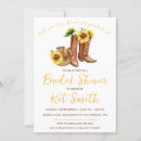 Search for sunflower cowgirl invitations Cowboy