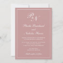 Search for dusty rose wedding invitations Formal