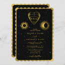 Search for tarot card wedding invitations Celestial