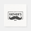 Search for mustache napkins Father
