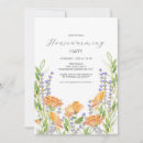 Search for housewarming invitations Change of address