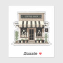 Search for coffee shop stickers Brown