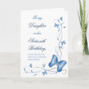 Search for blue butterfly birthday cards Glitter