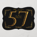 Search for 57th birthday invitations Elegant