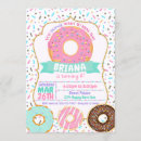 Search for pink doughnut invitations Gold