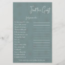 Search for guests flyers Bride