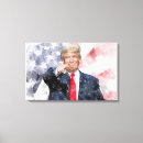 Search for donald trump canvas prints Flag