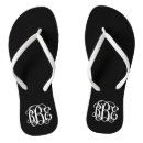 Search for white jandals Monogrammed