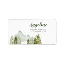 Search for outdoor return address labels Pine trees