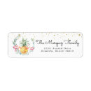 Search for mele return address labels Watercolor
