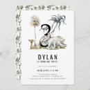 Search for dinosaur 3rd birthday invitations Kid