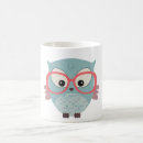 Search for owl with glasses mugs Hipster
