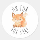 Search for cute funny fox stickers Sake