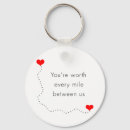 Search for missing you key rings For her