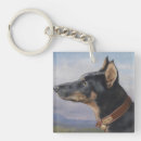 Search for dobermans key rings Animal