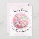 Search for vintage easter bunny postcards Watercolor