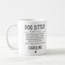 Search for dog sitter mugs Funny