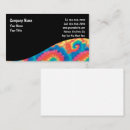 Search for 60s business cards Artistic