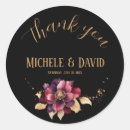Search for treat bag wedding stickers Elegant