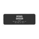 Search for masculine return address labels Bold